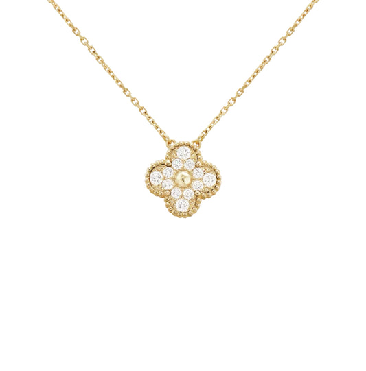 Camilla Diamond Necklace — Gold