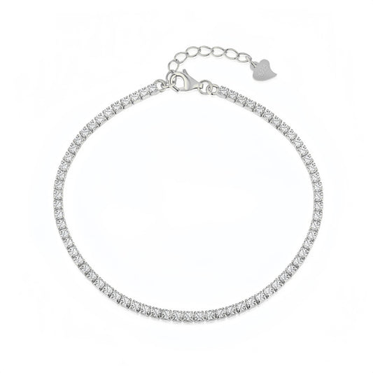 Este Tennis Bracelet — Silver