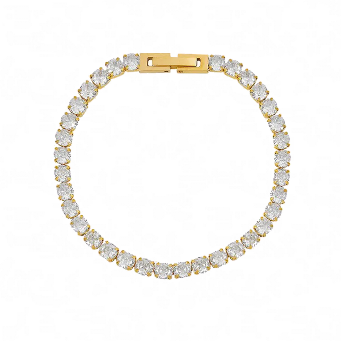 Classic Tennis Bracelet — Gold