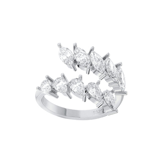 Adella Ring — Silver