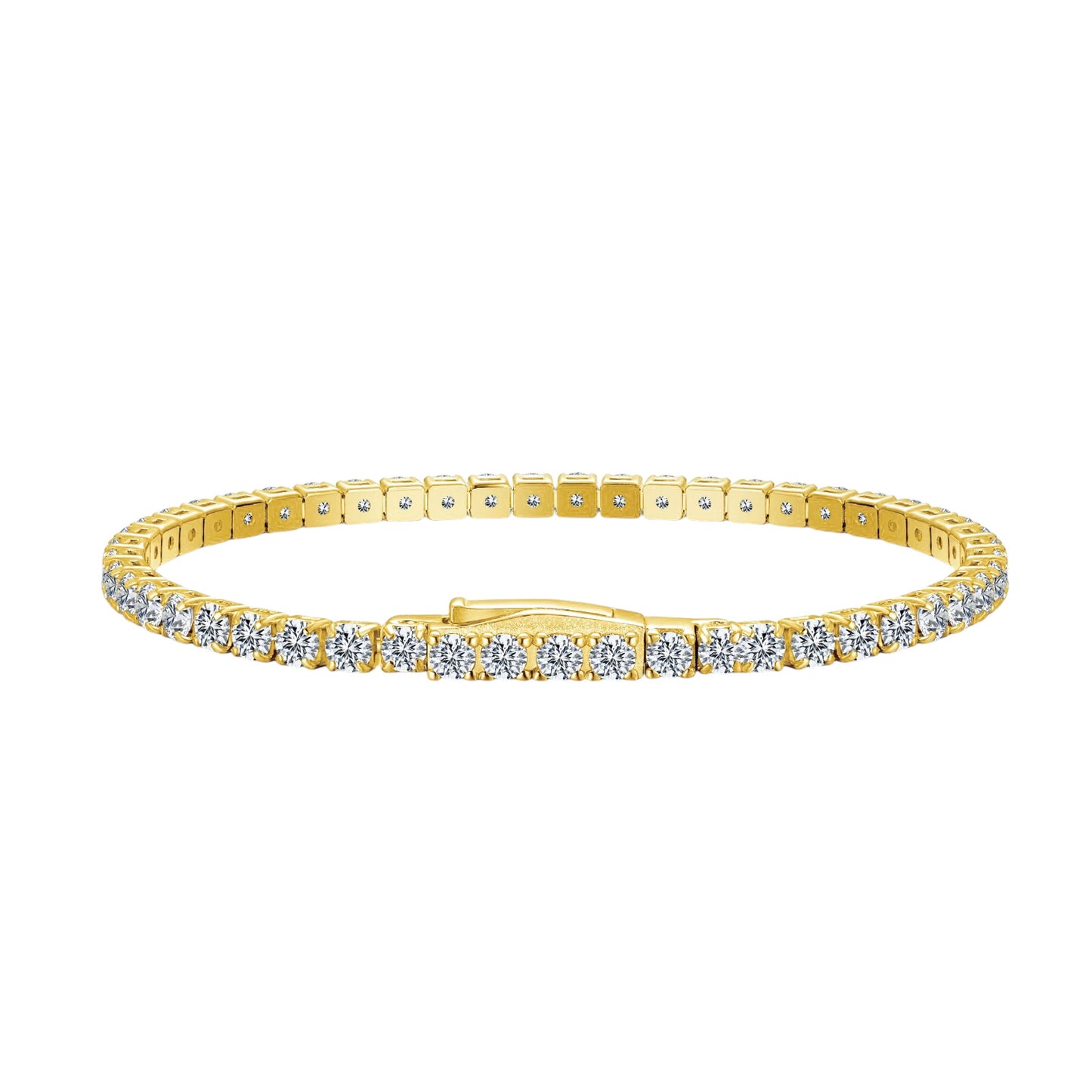 Shadi Tennis Bracelet — Gold