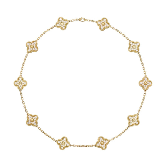 Mirla Diamond Necklace — Gold