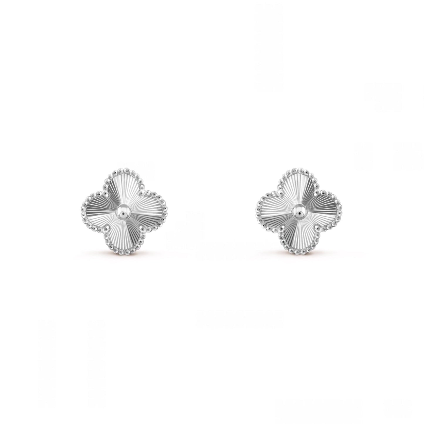 Camilla Studs — Silver Guilloché