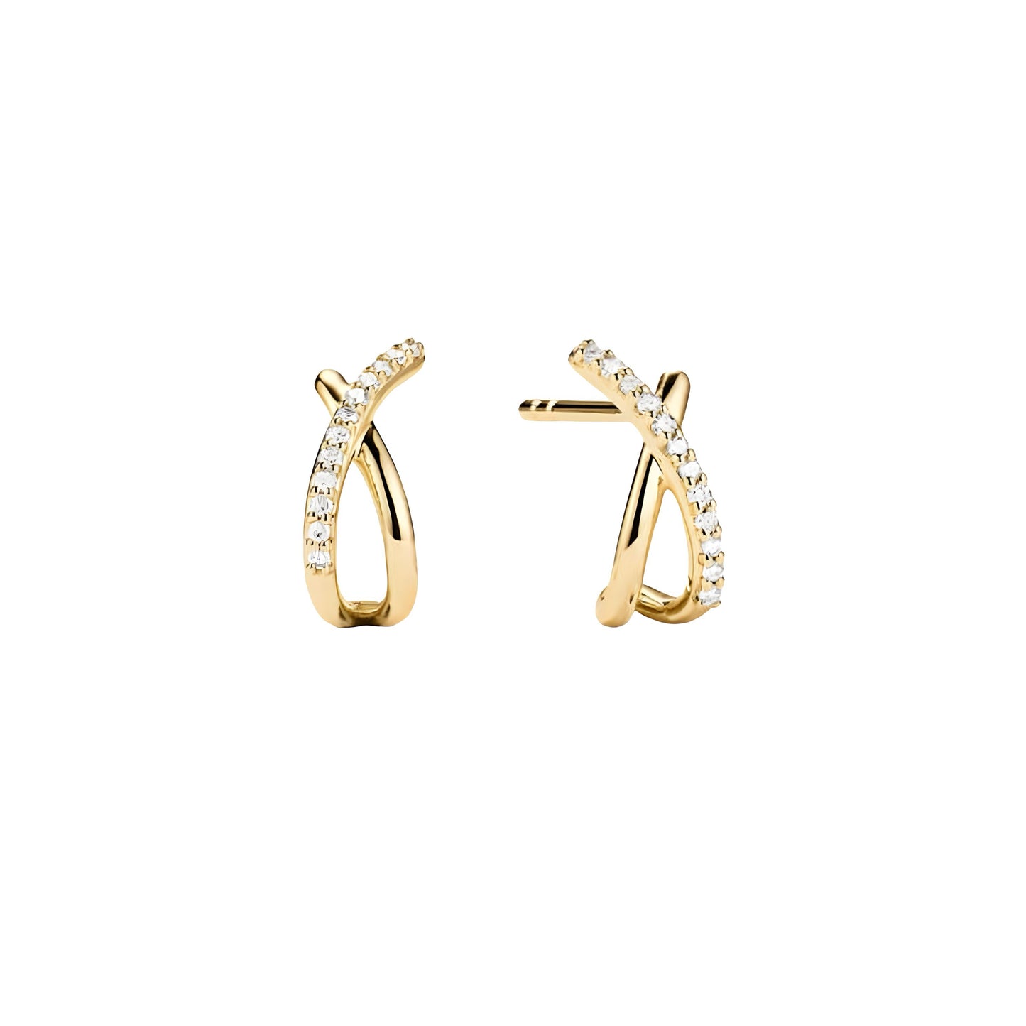 Amari Studs — Gold