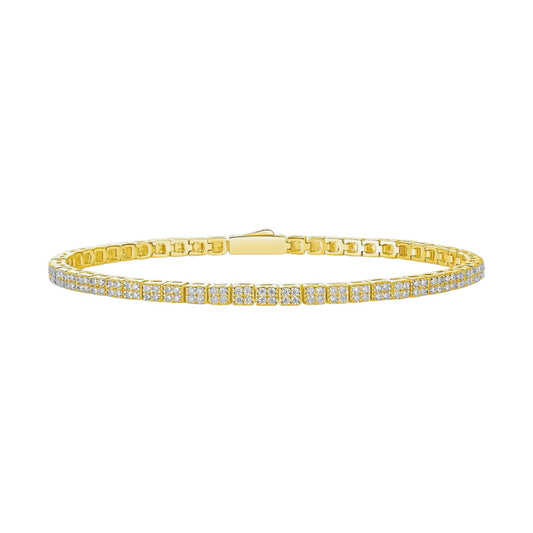 Cartia Tennis Bracelet — Gold